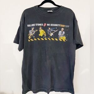 Vintage  1999 Rolling Stones No Security Tour XL